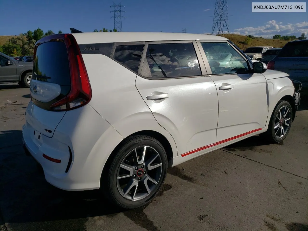 2021 Kia Soul Gt Line VIN: KNDJ63AU7M7131090 Lot: 72777074