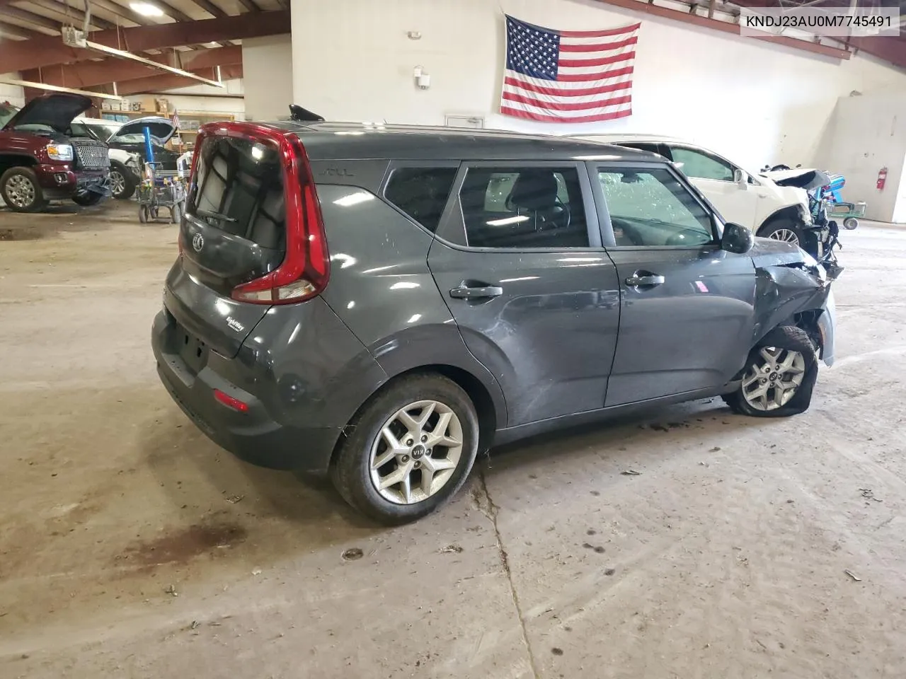 2021 Kia Soul Lx VIN: KNDJ23AU0M7745491 Lot: 72785624