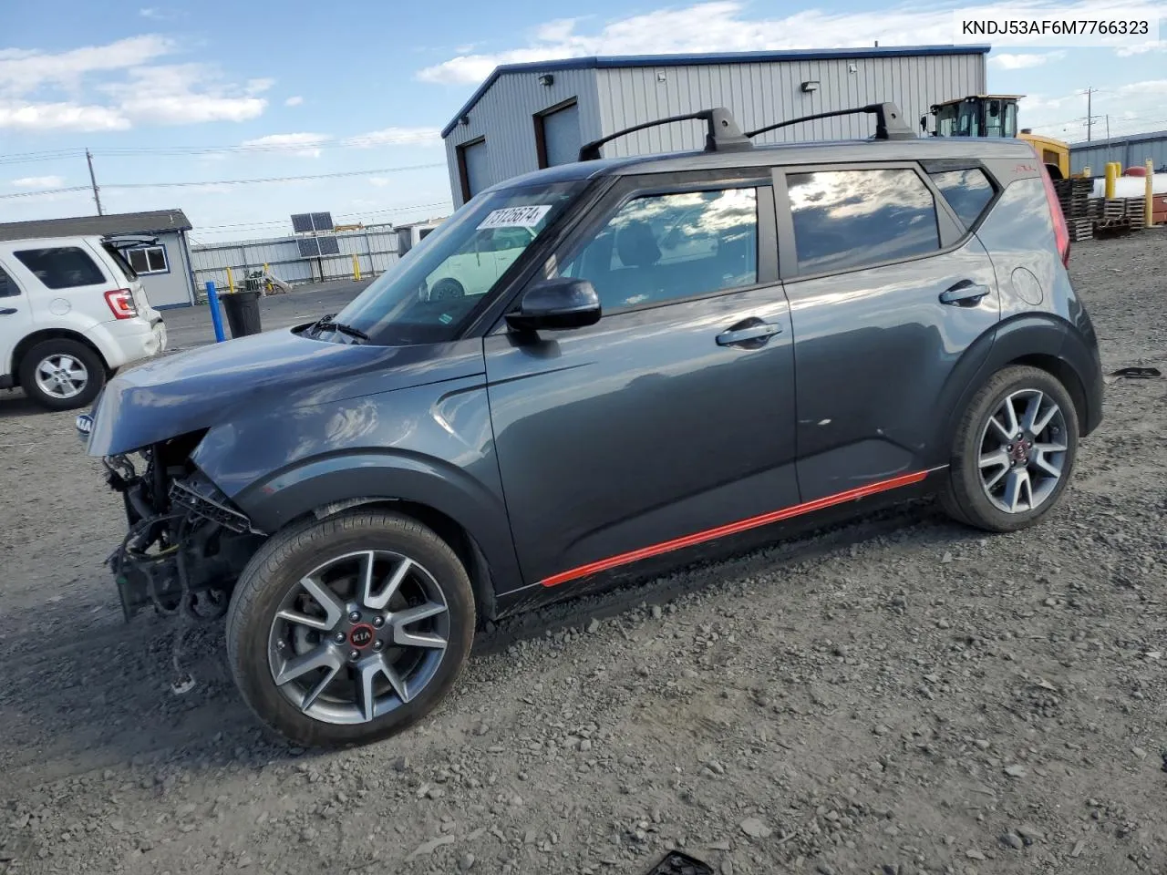 2021 Kia Soul Gt-Line Turbo VIN: KNDJ53AF6M7766323 Lot: 73125674