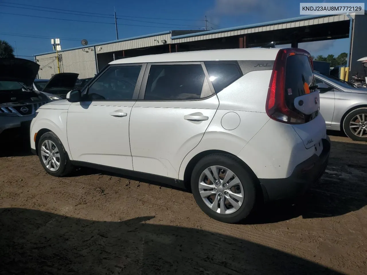 2021 Kia Soul Lx VIN: KNDJ23AU8M7772129 Lot: 73821654