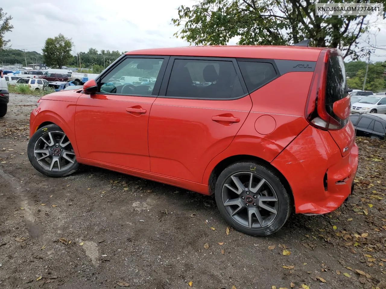 2021 Kia Soul Gt Line VIN: KNDJ63AU3M7774441 Lot: 73822834