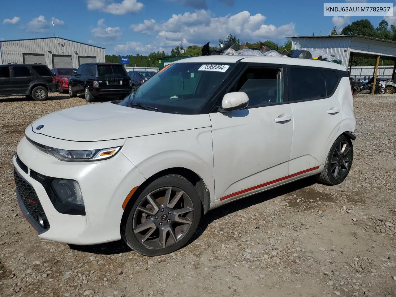 2021 Kia Soul Gt Line VIN: KNDJ63AU1M7782957 Lot: 73966064