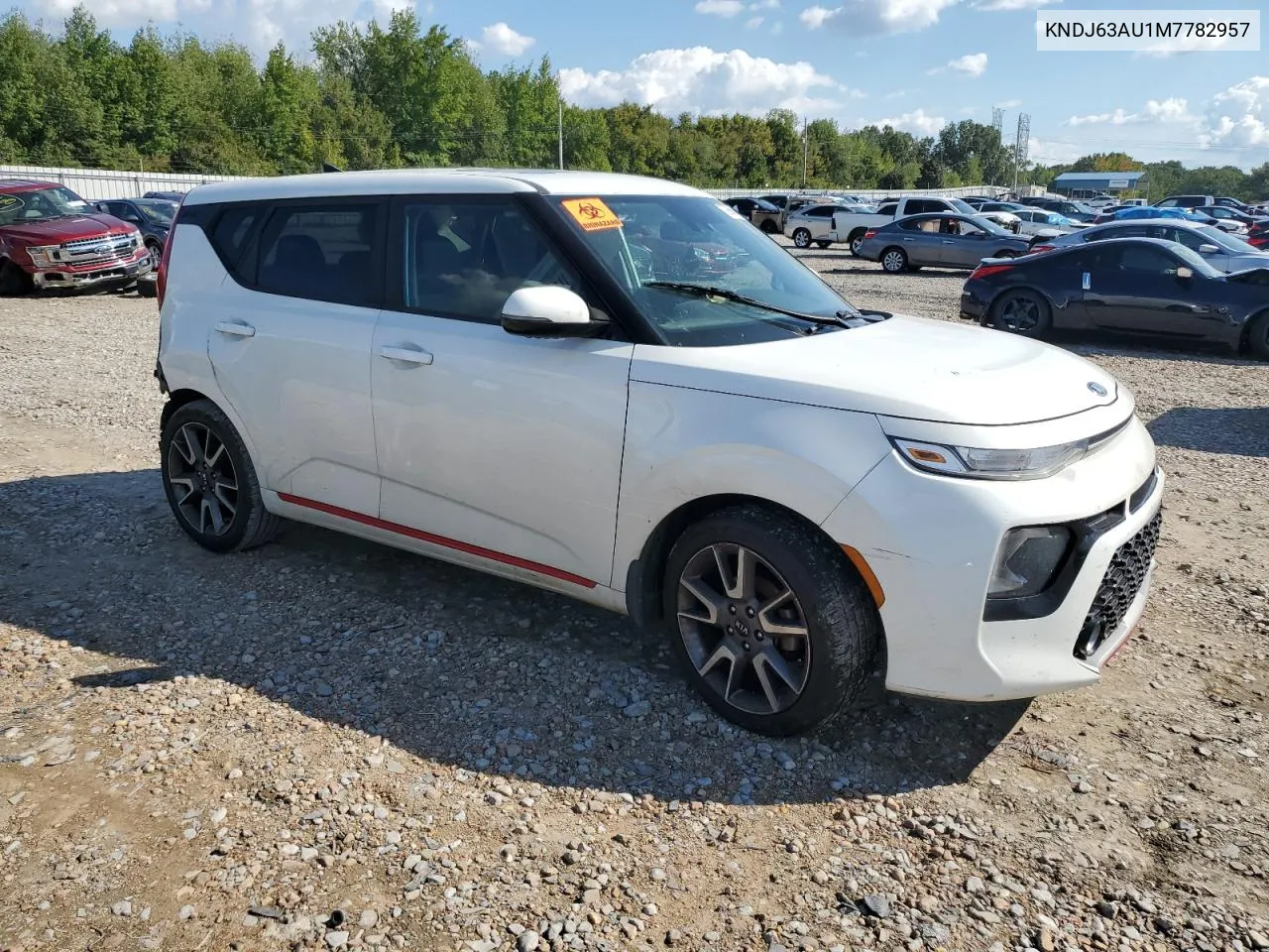 2021 Kia Soul Gt Line VIN: KNDJ63AU1M7782957 Lot: 73966064