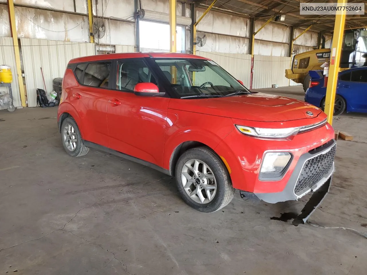 2021 Kia Soul Lx VIN: KNDJ23AU0M7752604 Lot: 74854224