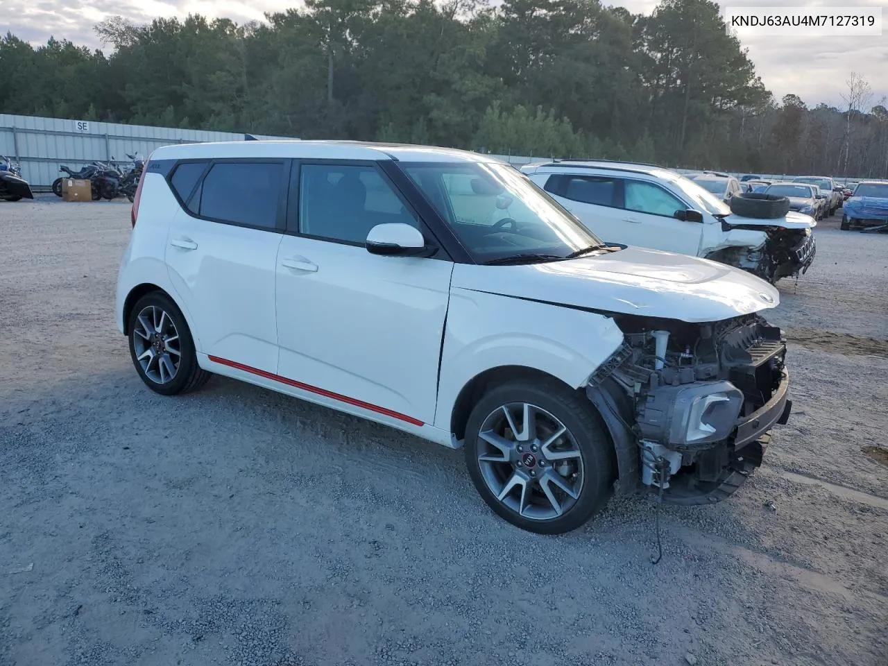 2021 Kia Soul Gt Line VIN: KNDJ63AU4M7127319 Lot: 75674344