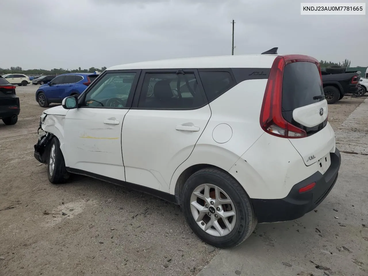 2021 Kia Soul Lx VIN: KNDJ23AU0M7781665 Lot: 75744884