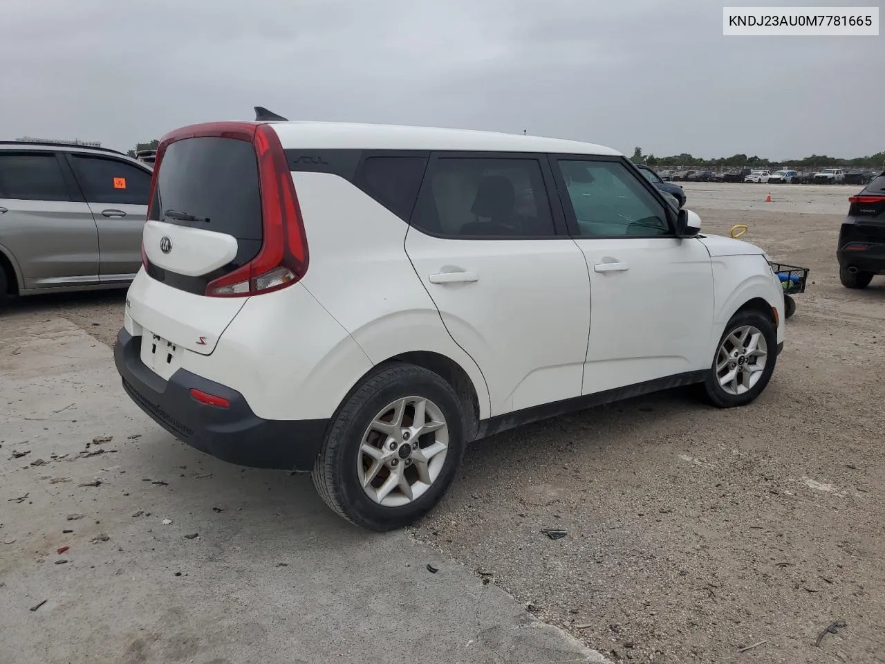 2021 Kia Soul Lx VIN: KNDJ23AU0M7781665 Lot: 75744884