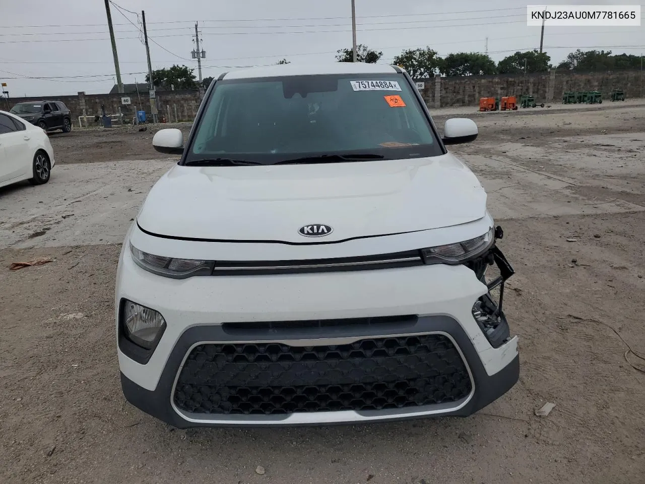 2021 Kia Soul Lx VIN: KNDJ23AU0M7781665 Lot: 75744884