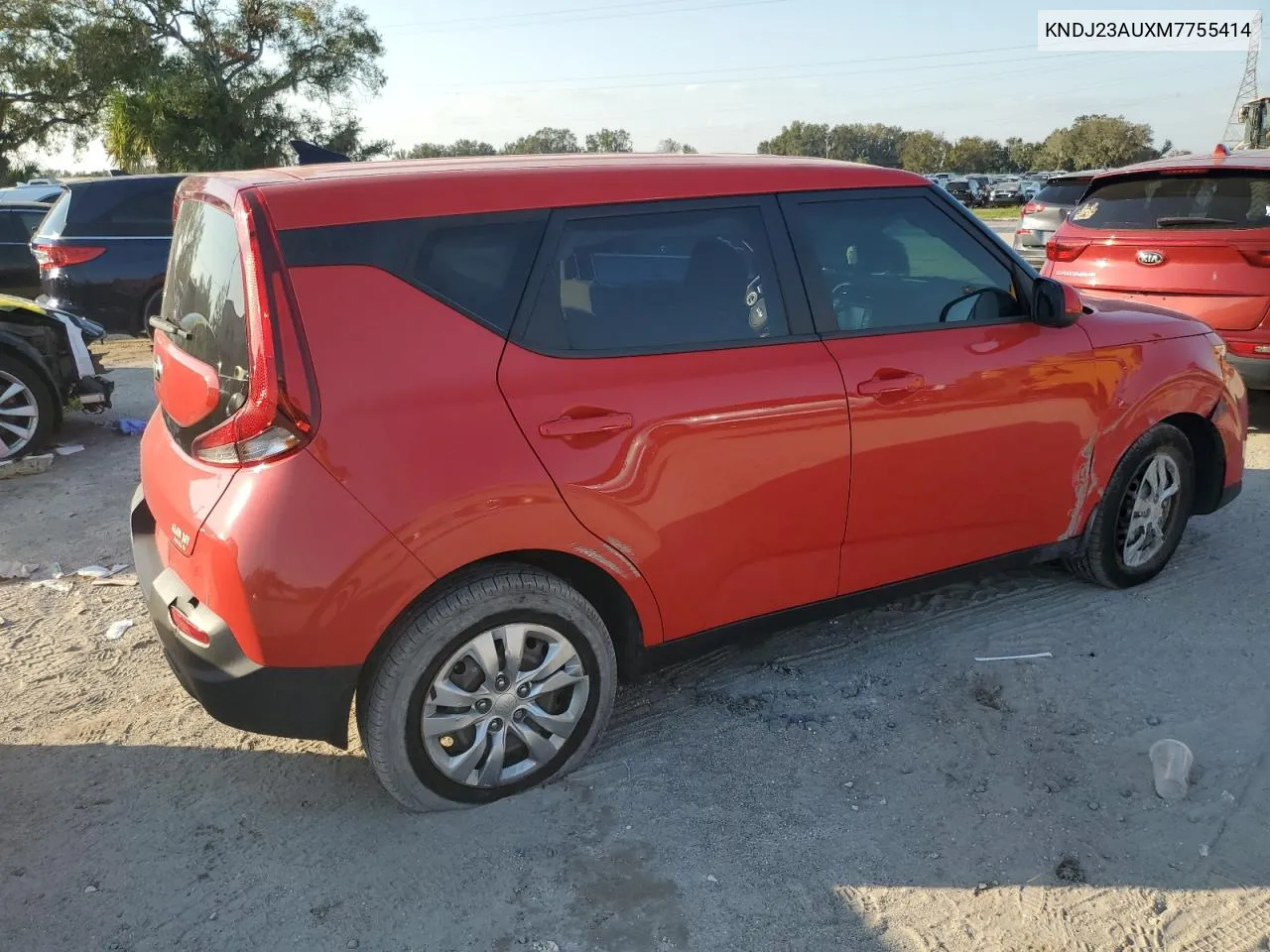 2021 Kia Soul Lx VIN: KNDJ23AUXM7755414 Lot: 76243034