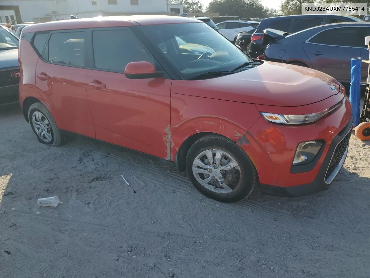 2021 Kia Soul Lx VIN: KNDJ23AUXM7755414 Lot: 76243034