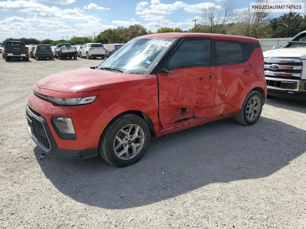 2021 Kia Soul Lx VIN: KNDJ23AU5M7747625 Lot: 77671714