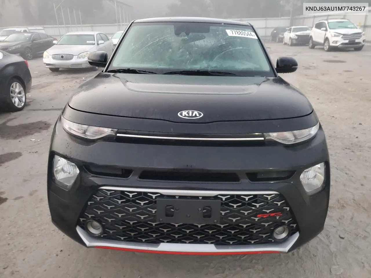 2021 Kia Soul Gt Line VIN: KNDJ63AU1M7743267 Lot: 77880544