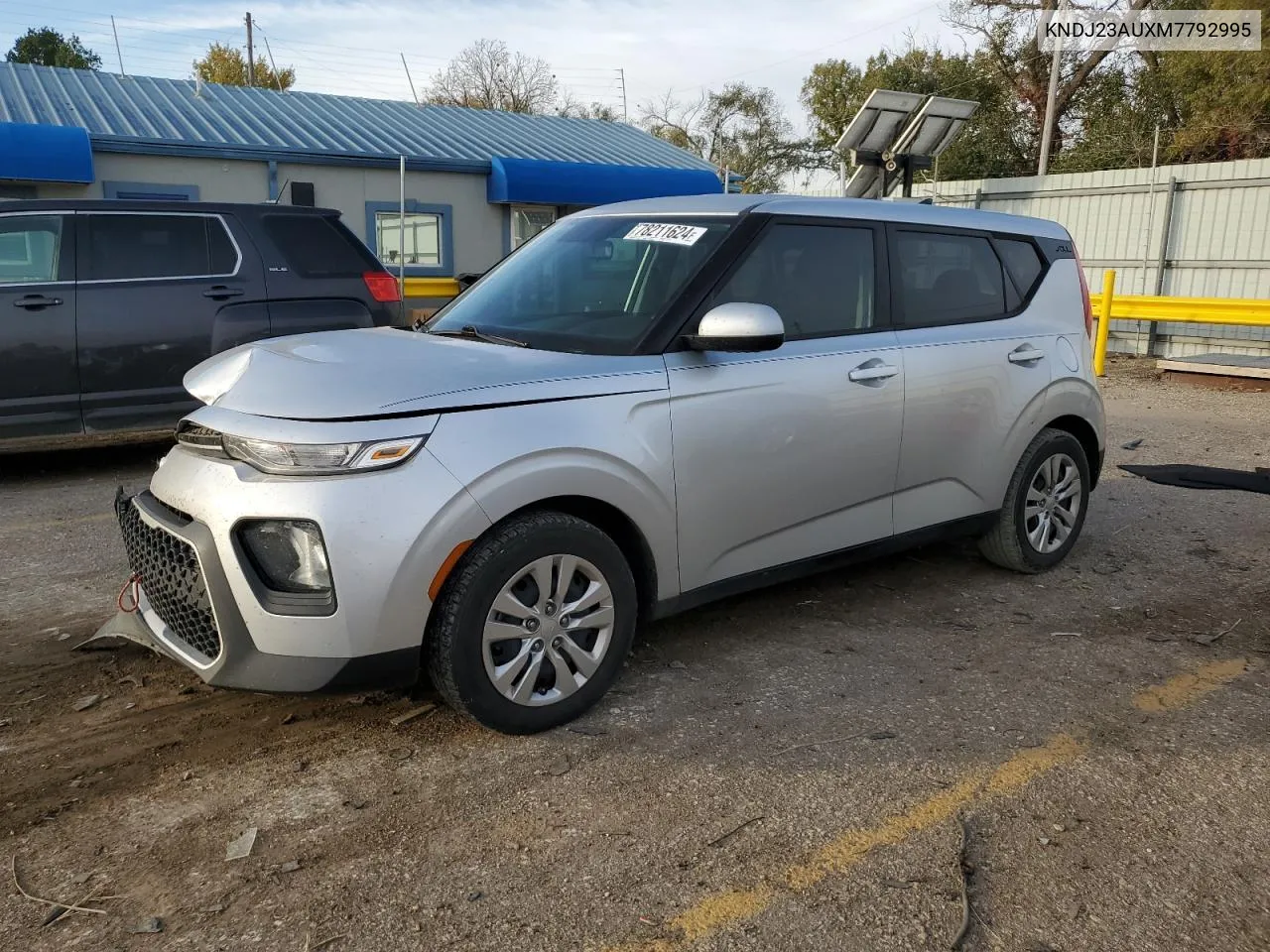 2021 Kia Soul Lx VIN: KNDJ23AUXM7792995 Lot: 78211624