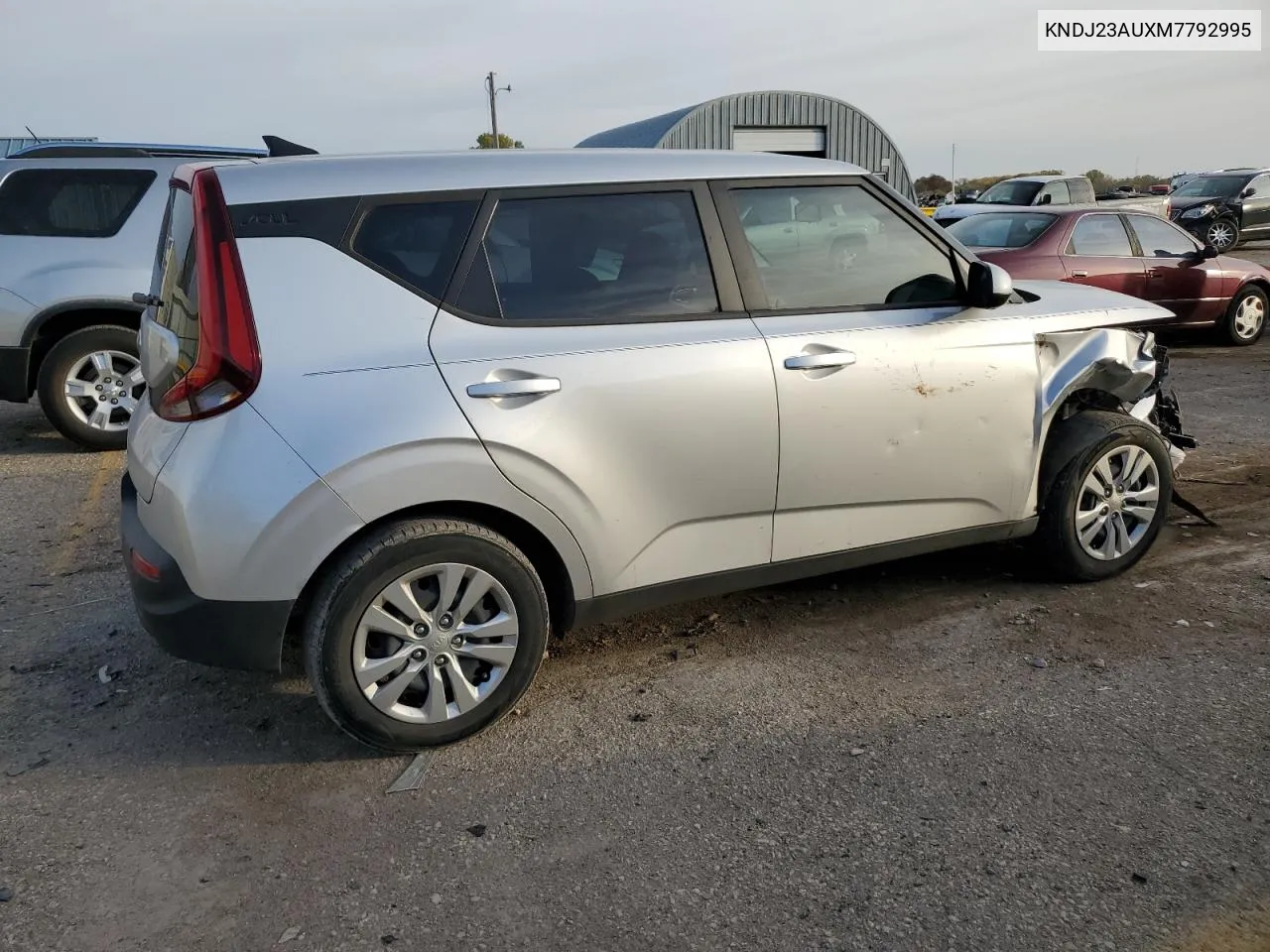 2021 Kia Soul Lx VIN: KNDJ23AUXM7792995 Lot: 78211624