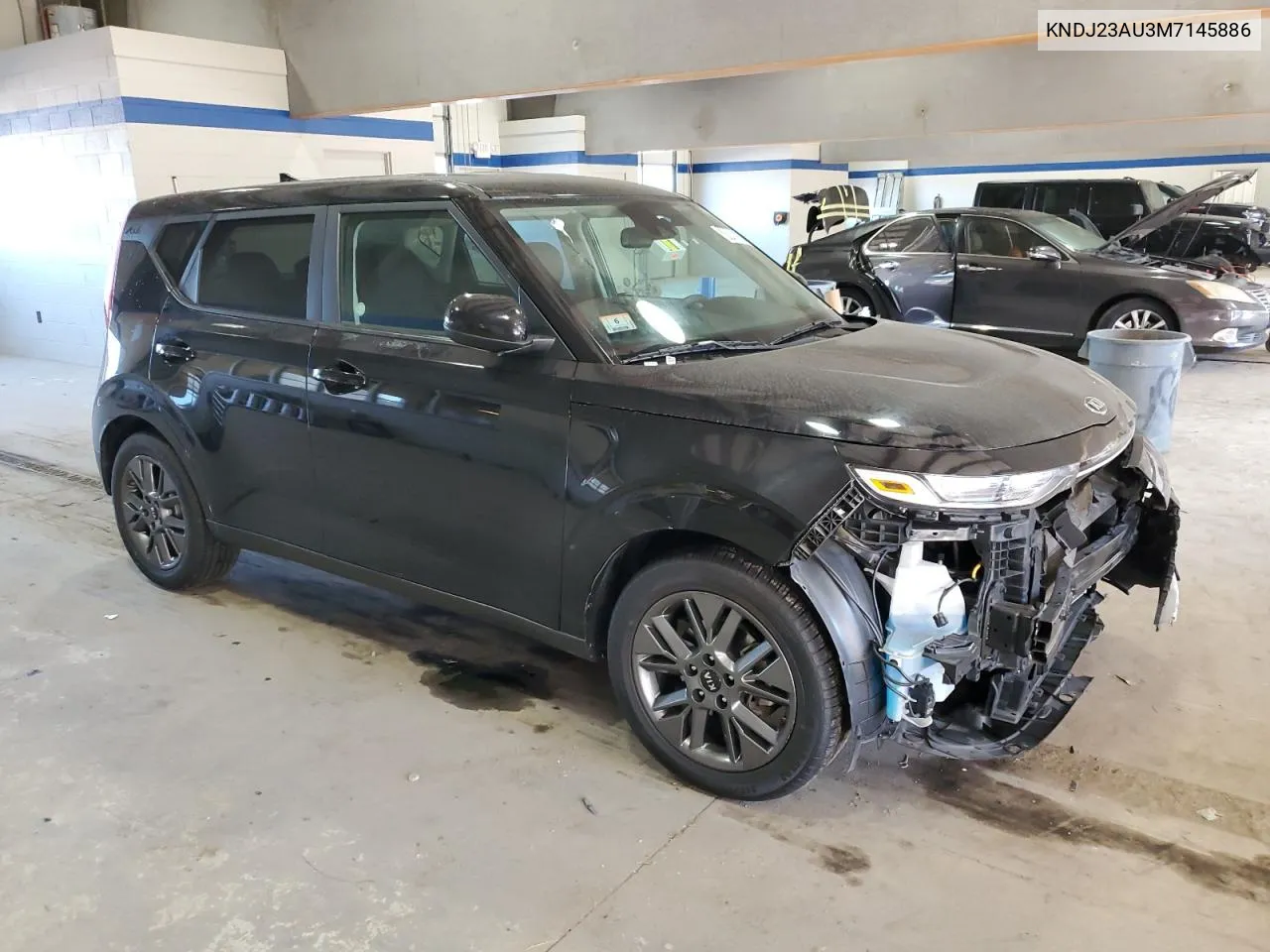 2021 Kia Soul Lx VIN: KNDJ23AU3M7145886 Lot: 78468384