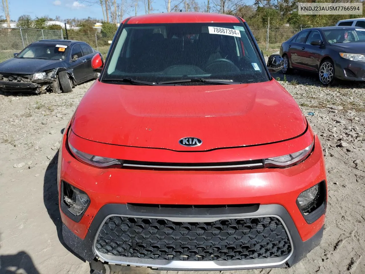 2021 Kia Soul Lx VIN: KNDJ23AU5M7766594 Lot: 78887394