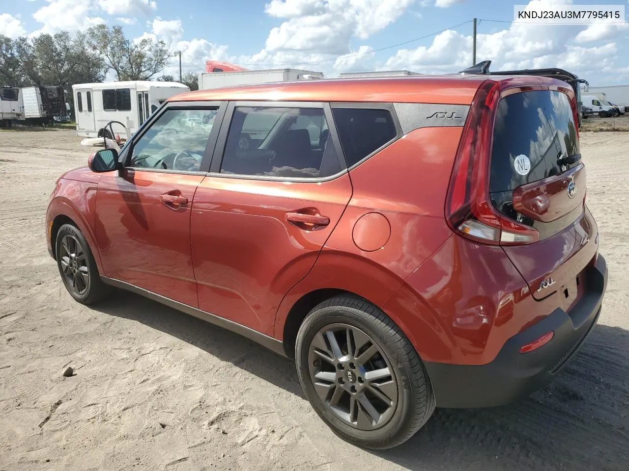 2021 Kia Soul Lx VIN: KNDJ23AU3M7795415 Lot: 78931874