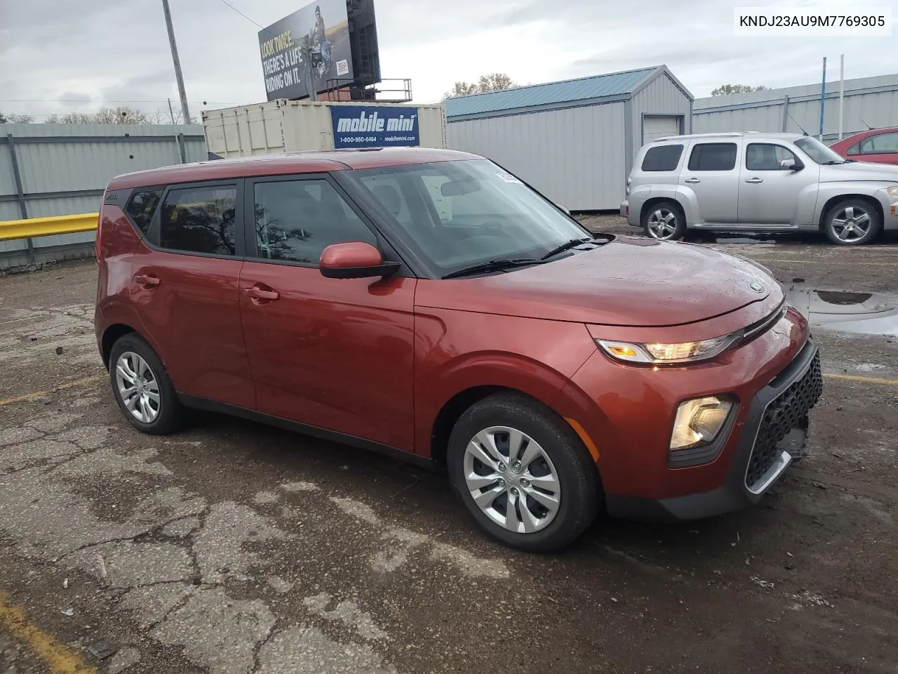 2021 Kia Soul Lx VIN: KNDJ23AU9M7769305 Lot: 79329354