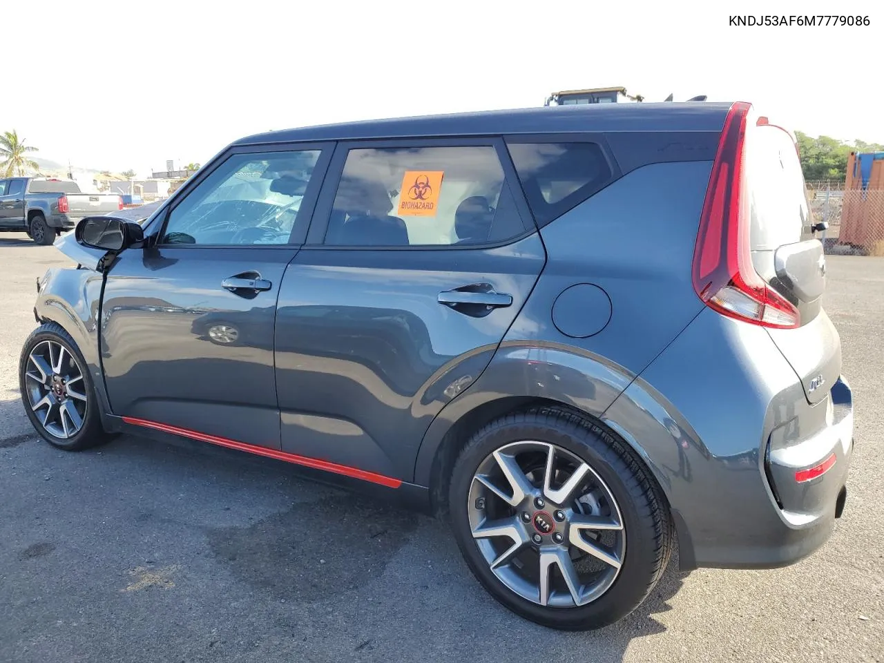 2021 Kia Soul Gt-Line Turbo VIN: KNDJ53AF6M7779086 Lot: 81195814