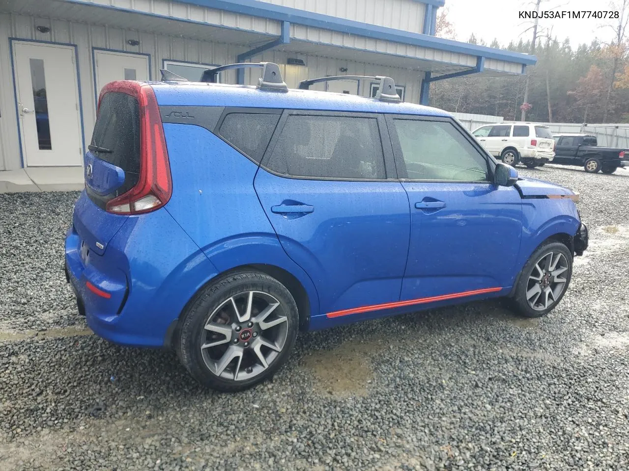 2021 Kia Soul Gt-Line Turbo VIN: KNDJ53AF1M7740728 Lot: 81452354