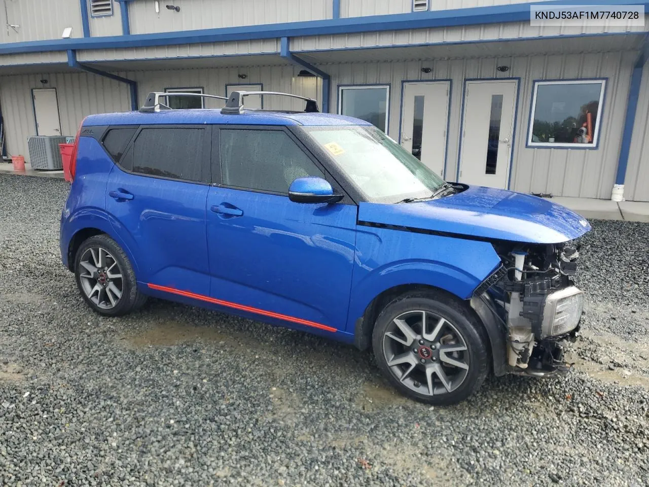 2021 Kia Soul Gt-Line Turbo VIN: KNDJ53AF1M7740728 Lot: 81452354