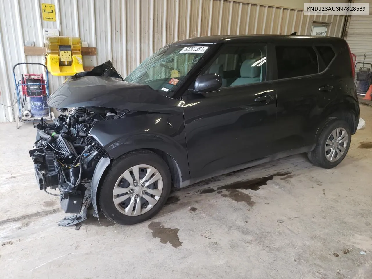 2022 Kia Soul Lx VIN: KNDJ23AU3N7828589 Lot: 52203094