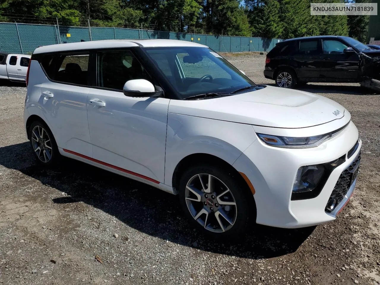 2022 Kia Soul Gt Line VIN: KNDJ63AU1N7181839 Lot: 57869834