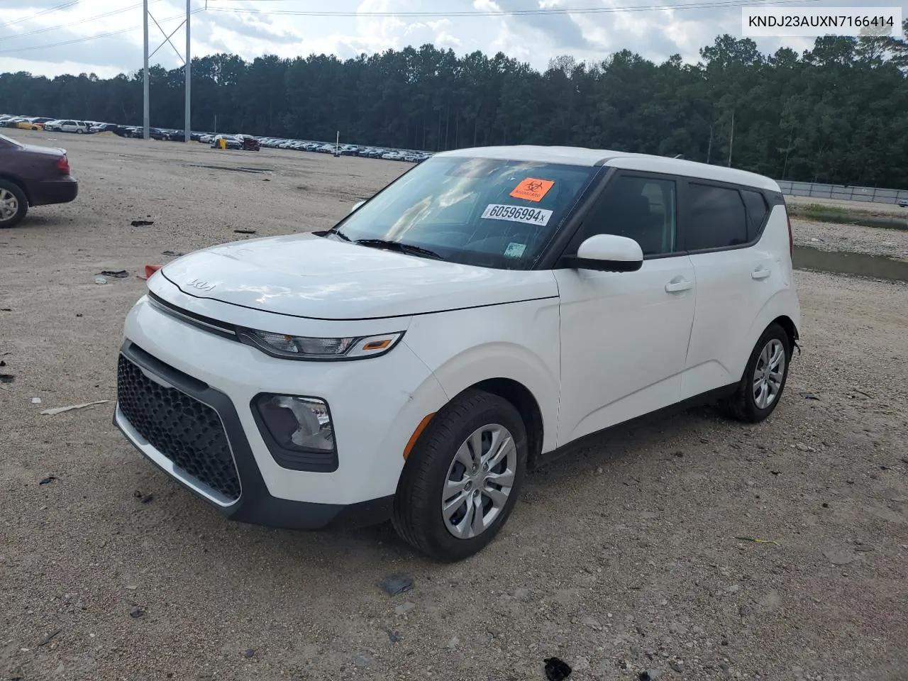 2022 Kia Soul Lx VIN: KNDJ23AUXN7166414 Lot: 60596994