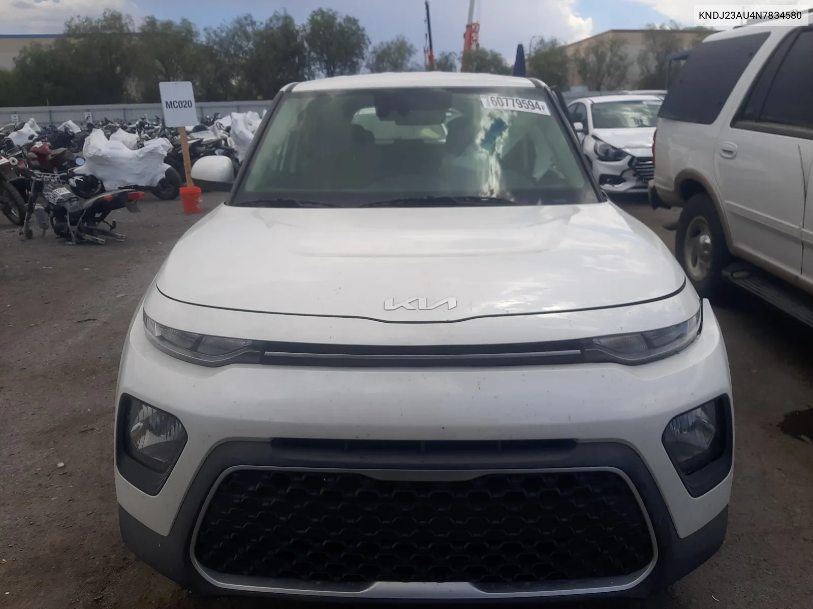 2022 Kia Soul Lx VIN: KNDJ23AU4N7834580 Lot: 60779594