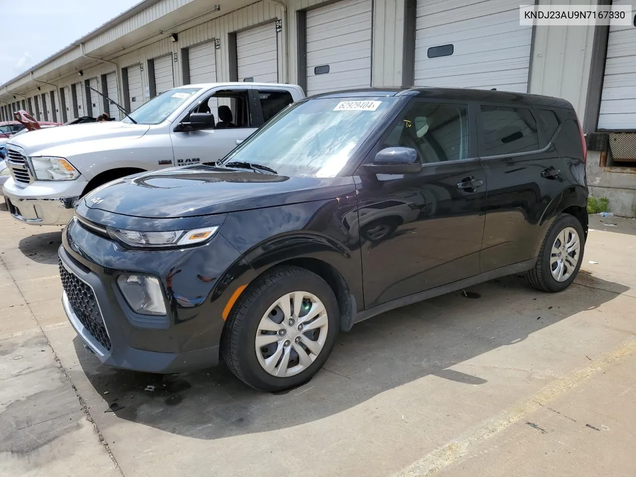 2022 Kia Soul Lx VIN: KNDJ23AU9N7167330 Lot: 62929404