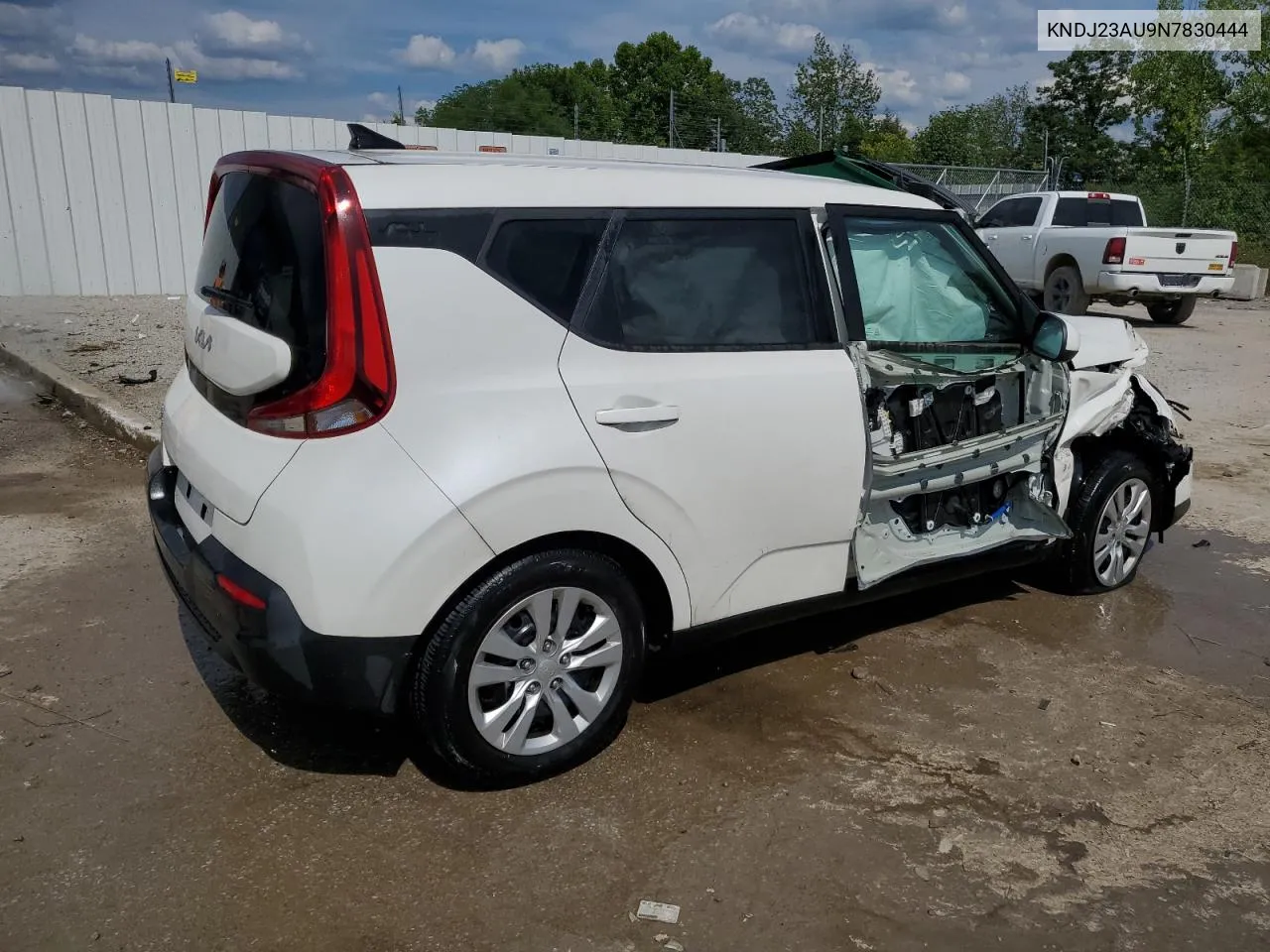 2022 Kia Soul Lx VIN: KNDJ23AU9N7830444 Lot: 64023484