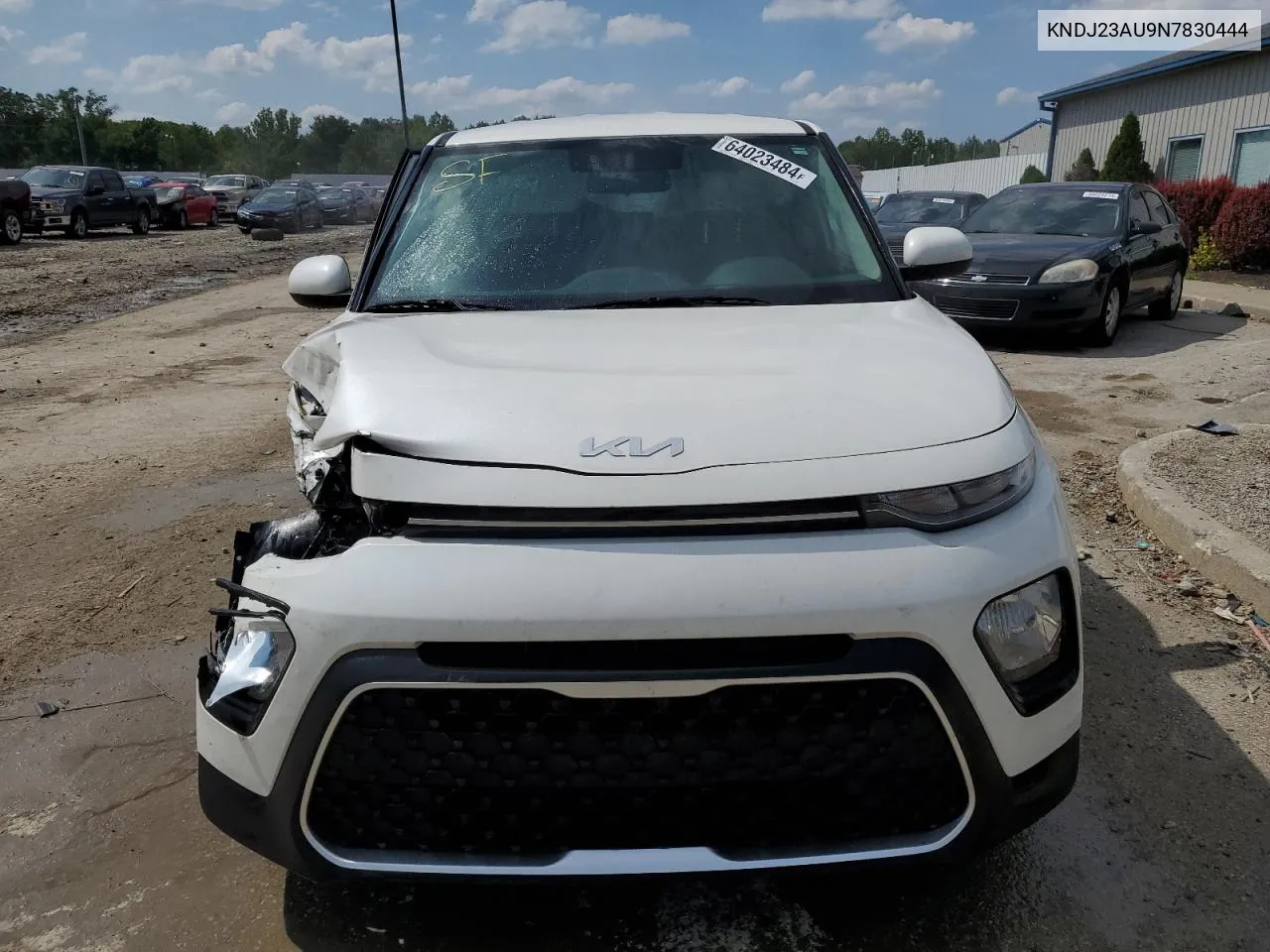 2022 Kia Soul Lx VIN: KNDJ23AU9N7830444 Lot: 64023484