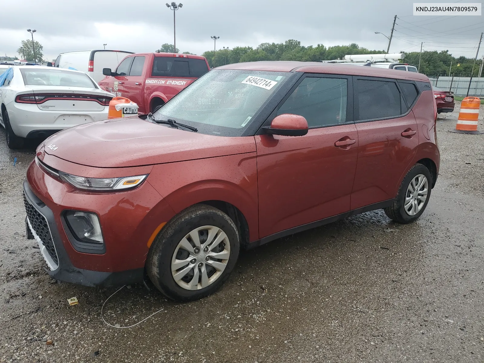 2022 Kia Soul Lx VIN: KNDJ23AU4N7809579 Lot: 64942714