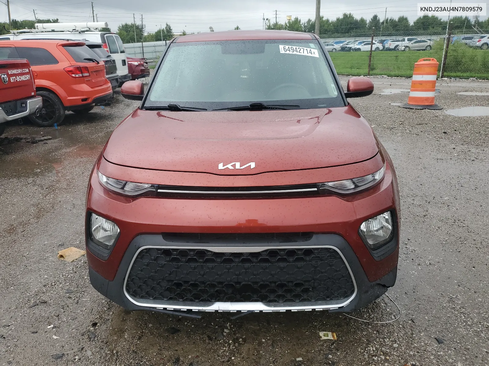 2022 Kia Soul Lx VIN: KNDJ23AU4N7809579 Lot: 64942714