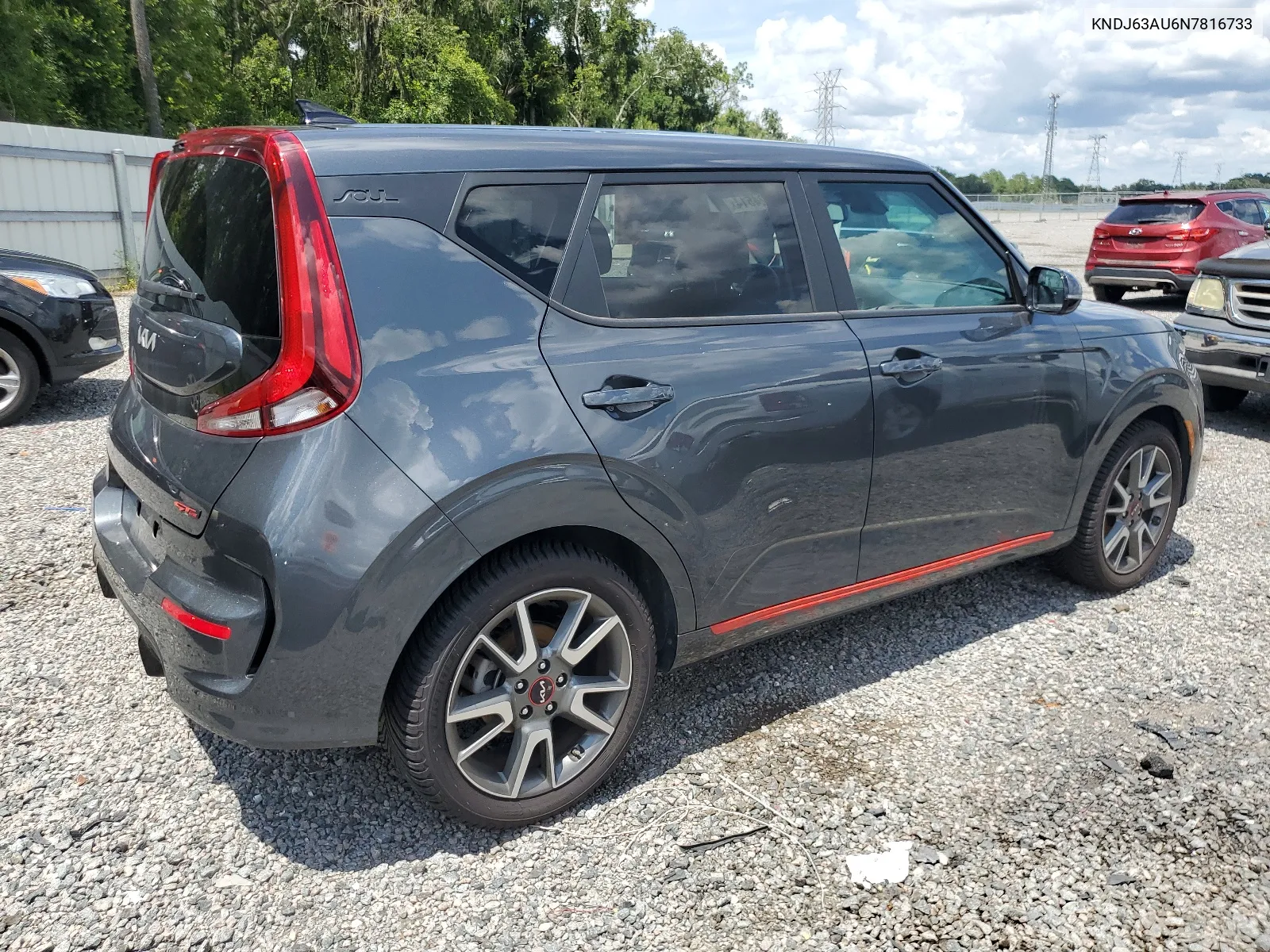 2022 Kia Soul Gt Line VIN: KNDJ63AU6N7816733 Lot: 65624514