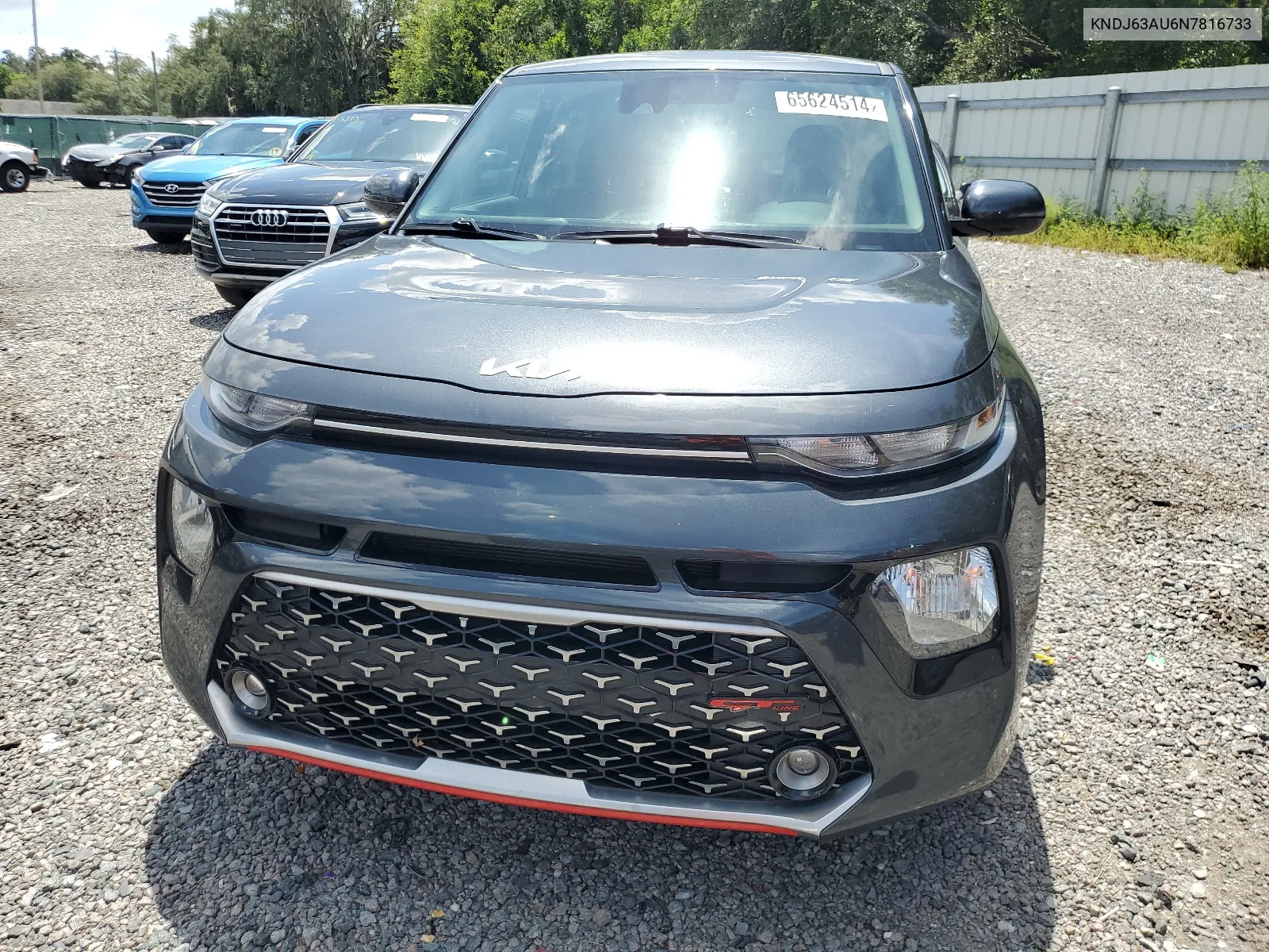 2022 Kia Soul Gt Line VIN: KNDJ63AU6N7816733 Lot: 65624514