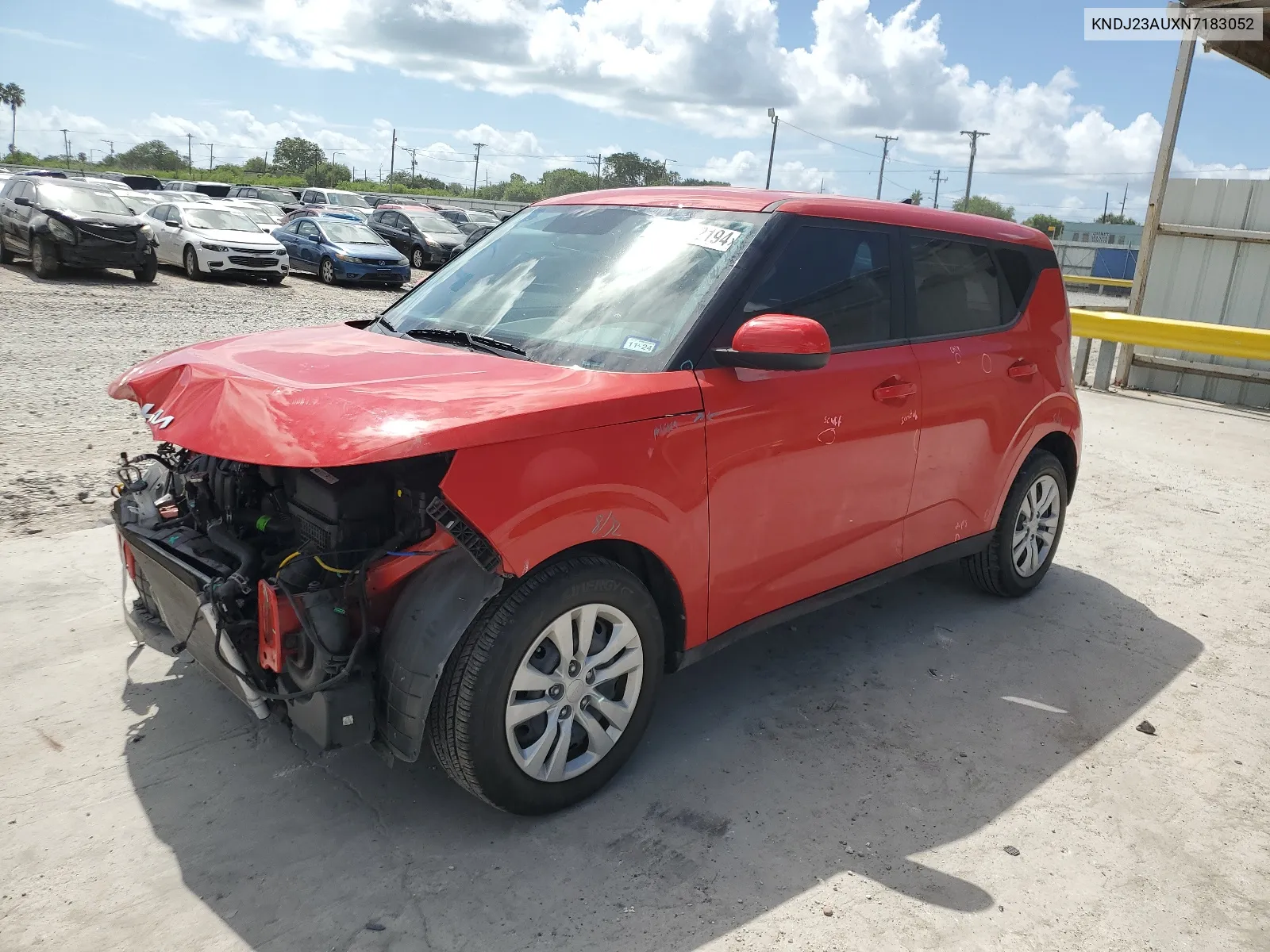 KNDJ23AUXN7183052 2022 Kia Soul Lx