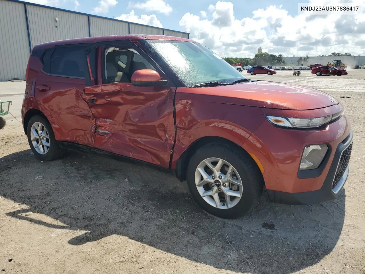 2022 Kia Soul Lx VIN: KNDJ23AU3N7836417 Lot: 67104024