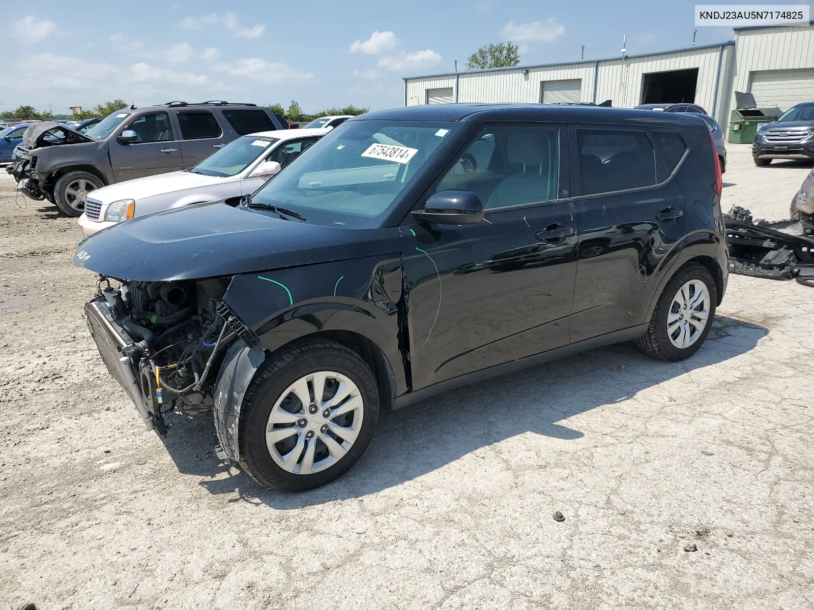 2022 Kia Soul Lx VIN: KNDJ23AU5N7174825 Lot: 67543814