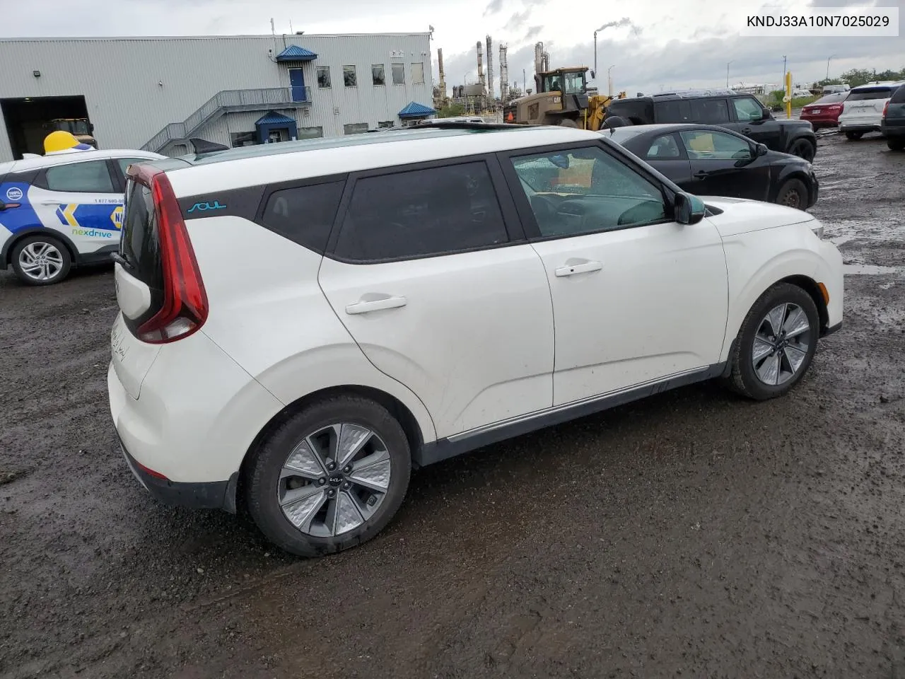 2022 Kia Soul Ev Limited VIN: KNDJ33A10N7025029 Lot: 68421274