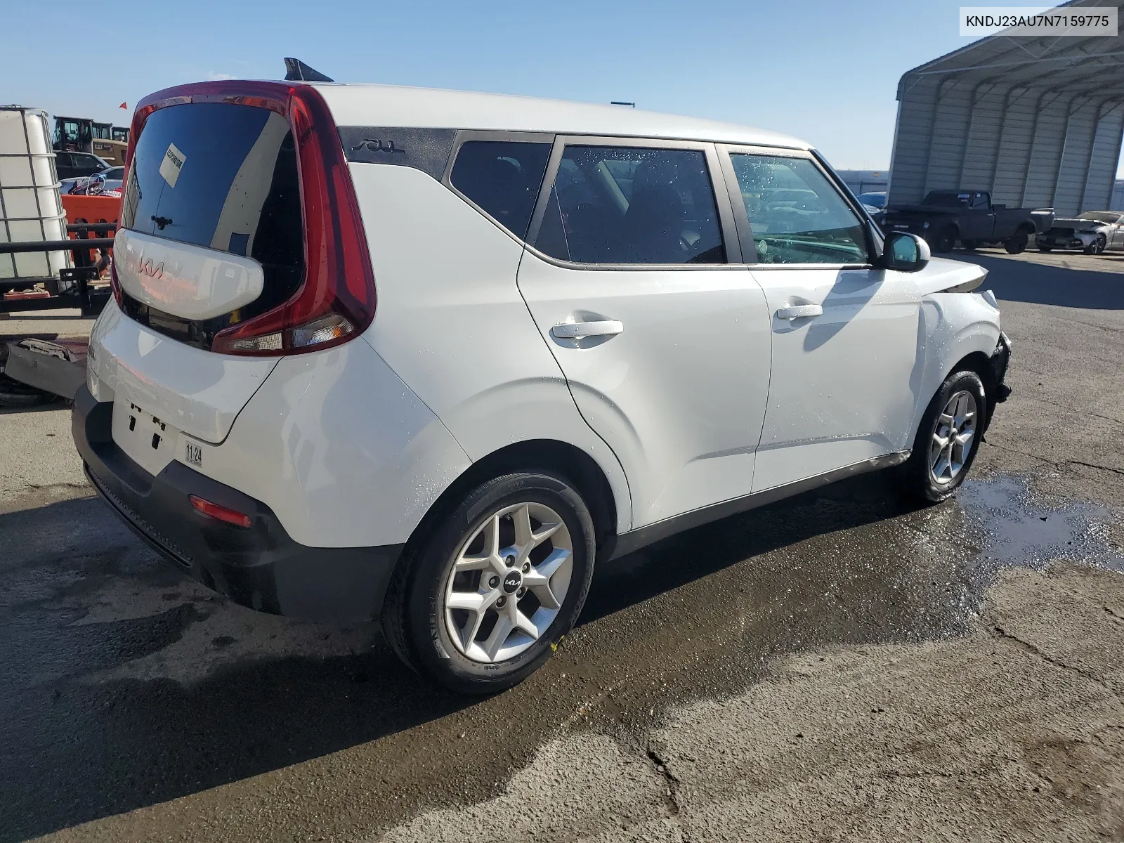 2022 Kia Soul Lx VIN: KNDJ23AU7N7159775 Lot: 68444454