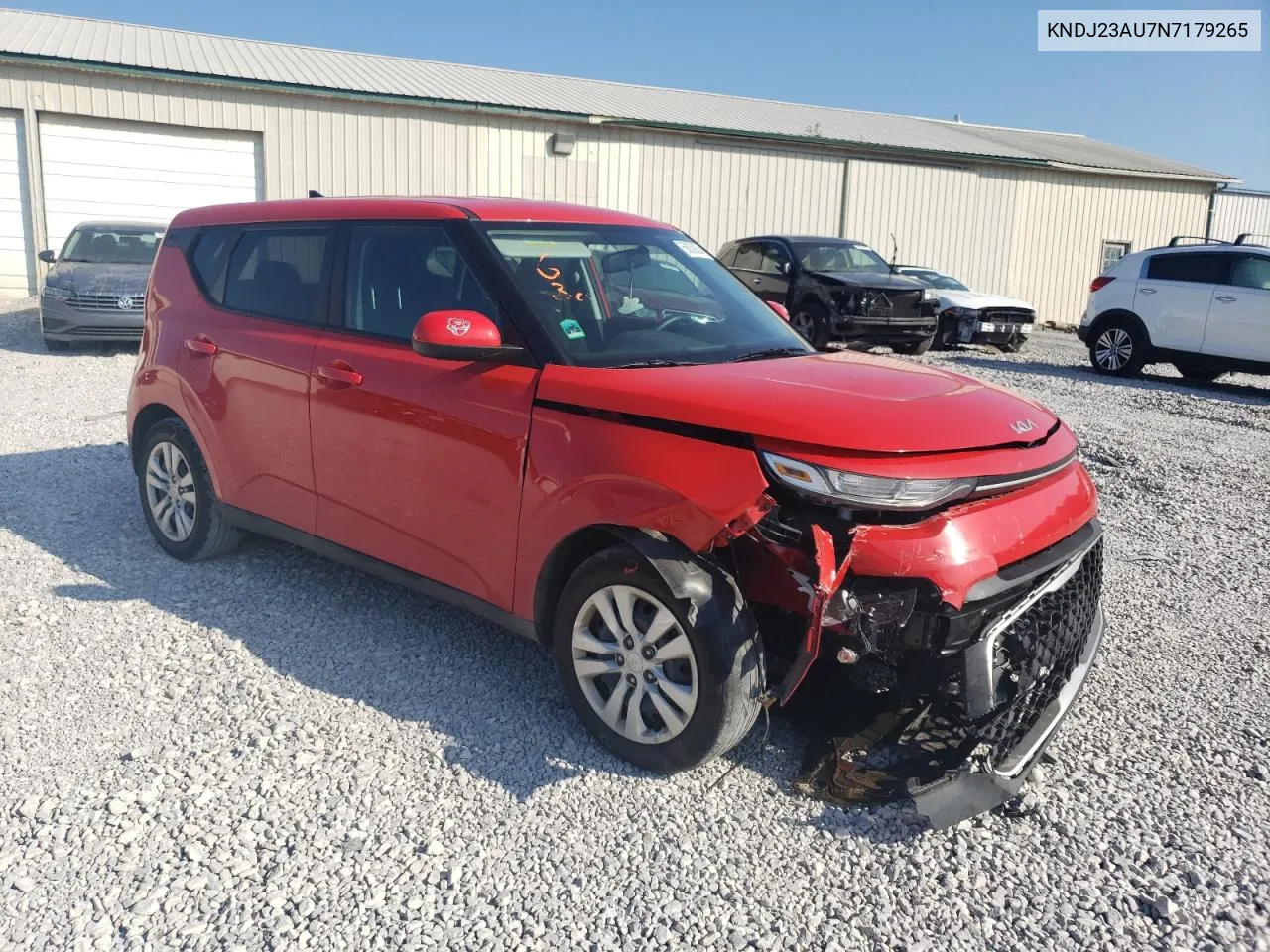 2022 Kia Soul Lx VIN: KNDJ23AU7N7179265 Lot: 68838924