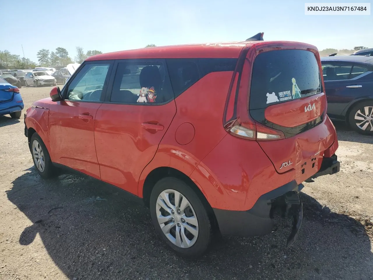 2022 Kia Soul Lx VIN: KNDJ23AU3N7167484 Lot: 69961794