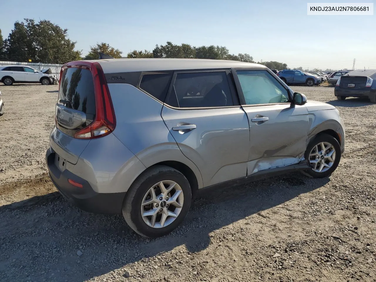 2022 Kia Soul Lx VIN: KNDJ23AU2N7806681 Lot: 70067434