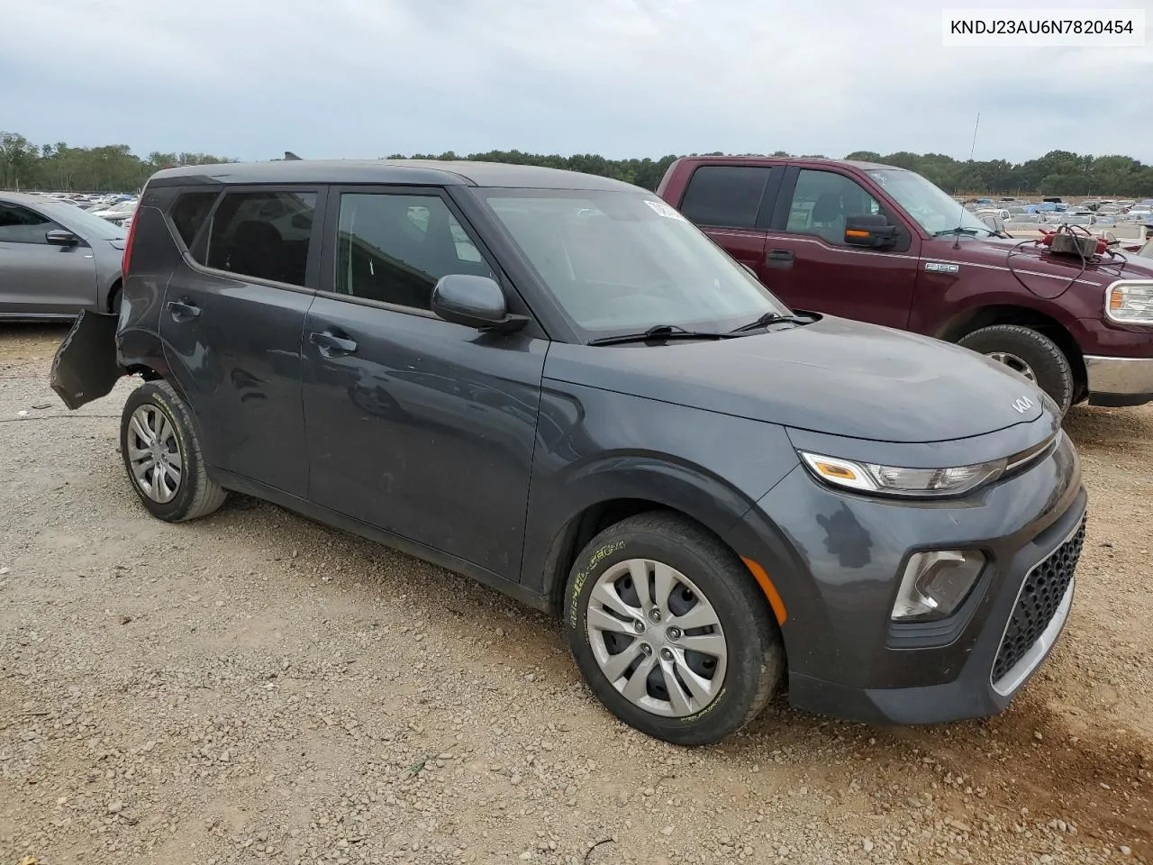 2022 Kia Soul Lx VIN: KNDJ23AU6N7820454 Lot: 70457424