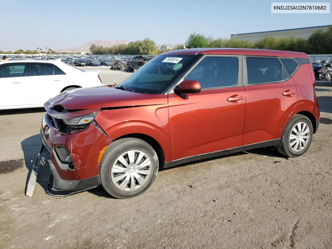 2022 Kia Soul Lx VIN: KNDJ23AU2N7810682 Lot: 70535614