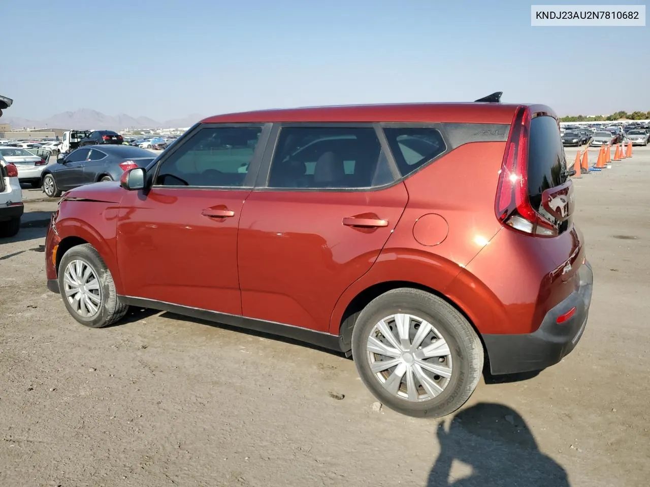 2022 Kia Soul Lx VIN: KNDJ23AU2N7810682 Lot: 70535614