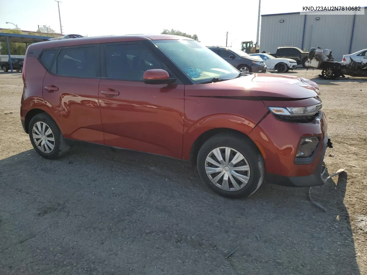 2022 Kia Soul Lx VIN: KNDJ23AU2N7810682 Lot: 70535614