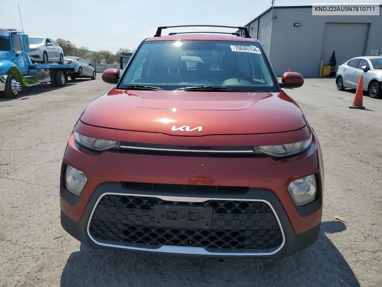 2022 Kia Soul Lx VIN: KNDJ23AU5N7810711 Lot: 70686154