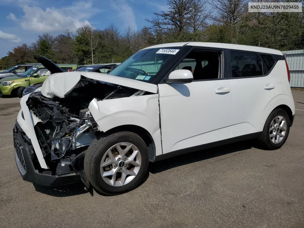 2022 Kia Soul Lx VIN: KNDJ23AU9N7829455 Lot: 71532644